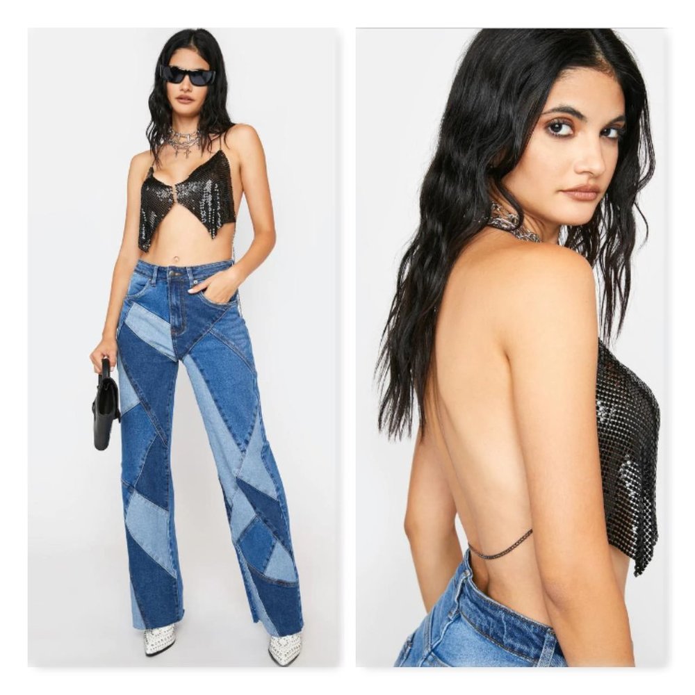 Chainmail Crop Top